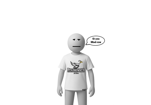 RoadRunner (White) T-shirt Limited Edition